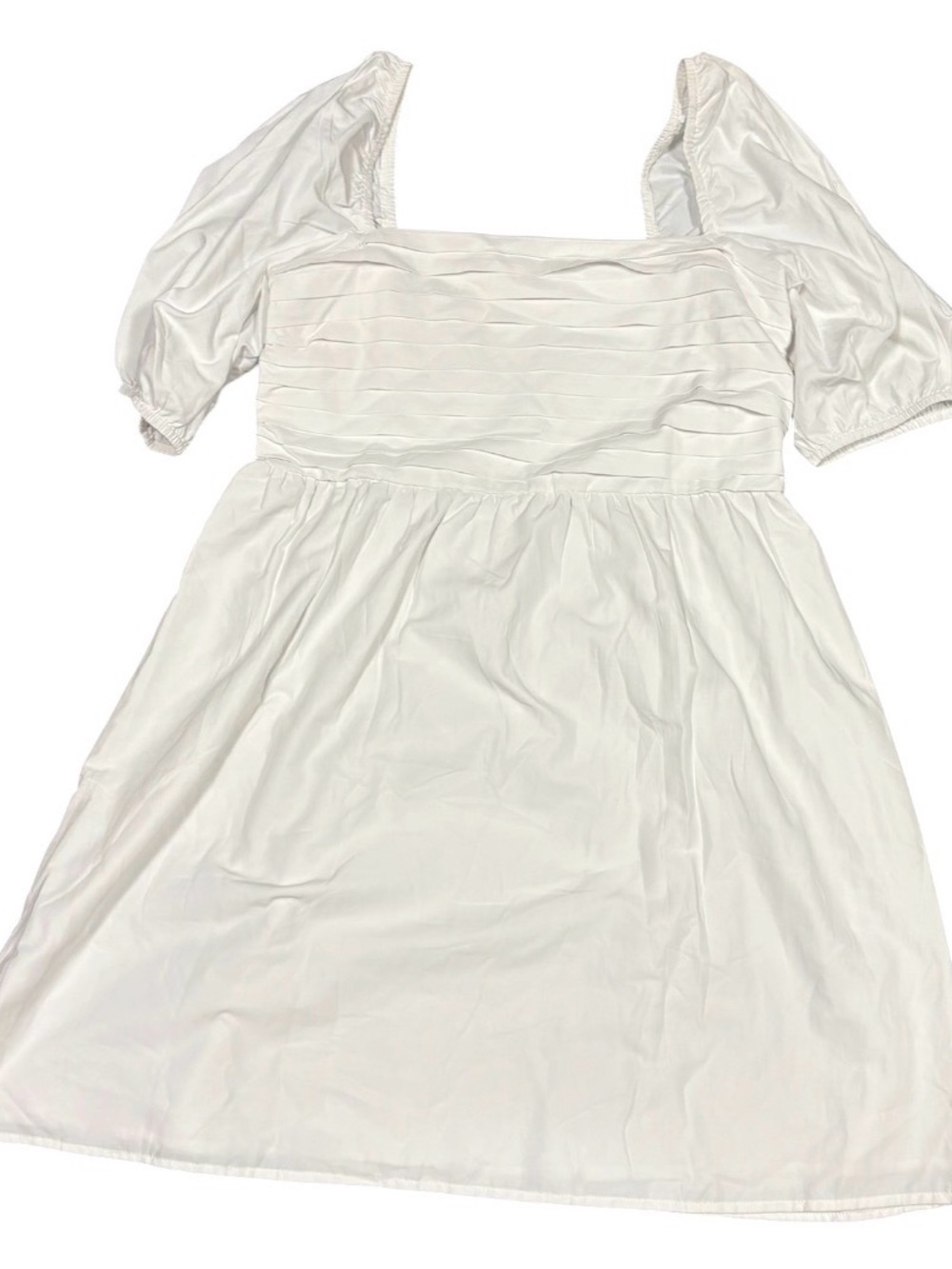 Alterd State White Puff Sleeve dress - XL